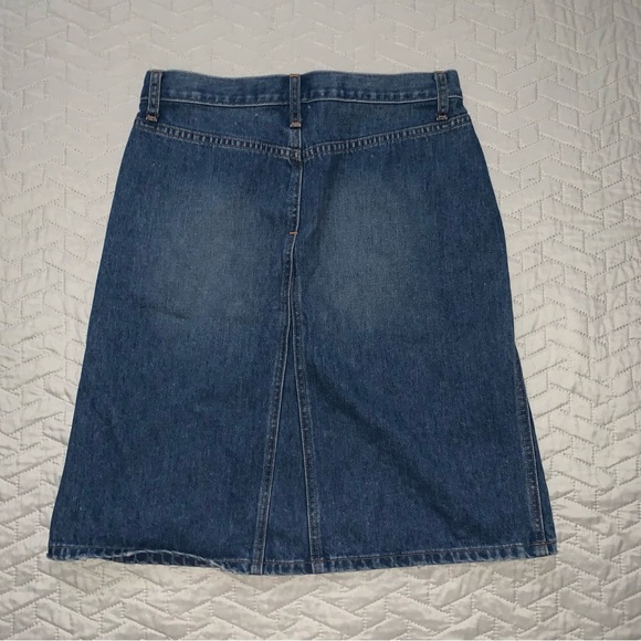 90s GAP jeans denim skirt - Picture 2 of 2
